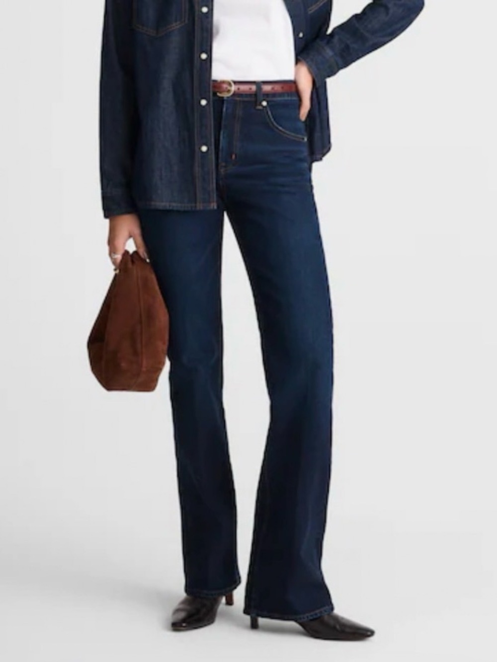 Madewell Relaxed Bootcut Jeans Blue Waist 28T